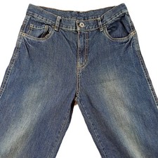 Boys Jeans Dirty Indigo Aged 14-15 Yrs Urban Outlaws Height 165cm