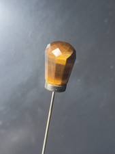 Vintage Diamond Cut Tiger Eye