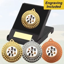 Dog Show Medal in Box