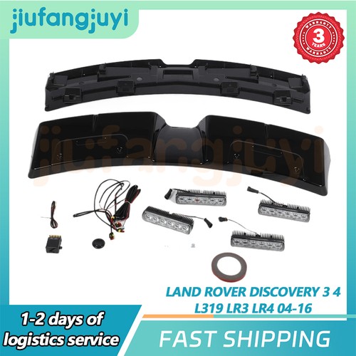 Black quad led roof - black, light