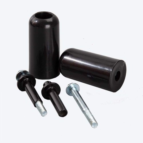 Motorcycle crash bungs black - bungs,