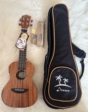 Brand New Donner DUC-405 Solid Mahogany Concert Electric Ukulele + Gig Bag  