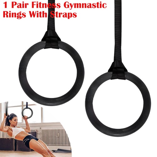 Fitness gymnastic rings with - rings,