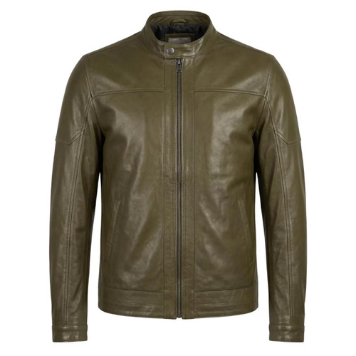 Mens genuine lambskin leather - genuine,