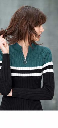 Brora 90s 100 merino ribbed - 90s,