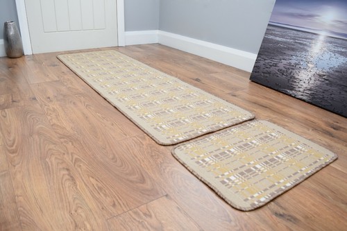 Non slip tartan check kitchen - slip,