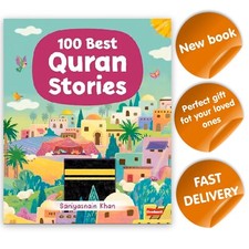 100 Best Quran Stories (Saniyasnain Khan) by Goodword (Hardcover) Islamic Book