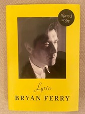 SIGNED - BRYAN FERRY - LYRICS