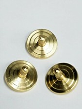 Three metal spinning tops - three, *