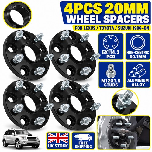 20mm 5x114 m12x1 60 1mm - 20mm, 5x114.3