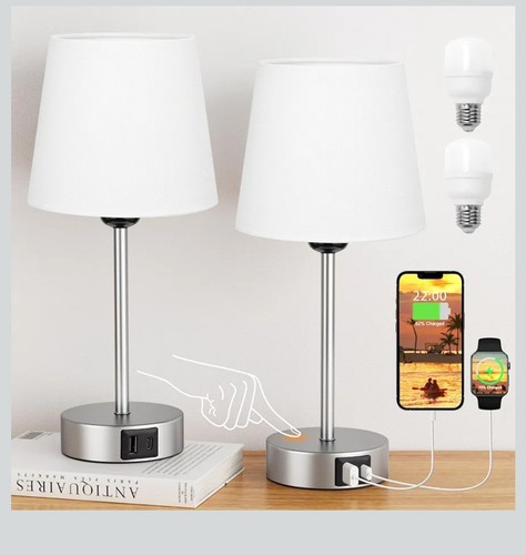 Set touch bedside - of, table