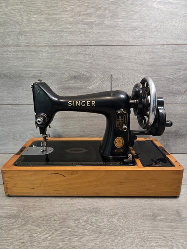 Vintage singer 99k hand - singer, crank