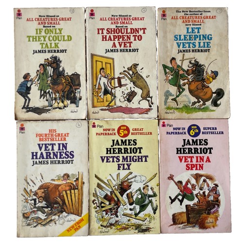 James herriot book bundle - book, x6