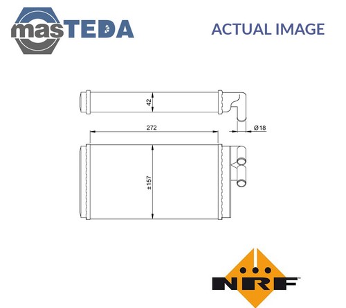 50602 heater radiator - 50602,
