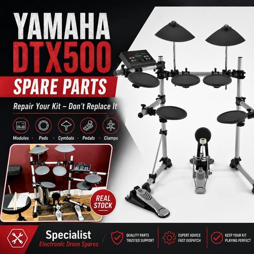 Yamaha dtx500 electronic - yamaha, drum