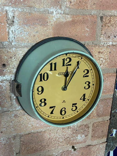 Vintage seiko ship clock - seiko,