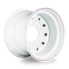 4 x Tuff Torque Modular Steel Wheels Wheel 15" x 10" ET-32 White