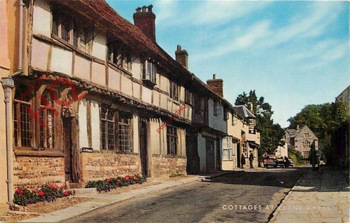 Picture postcard cerne abbas - cerne,