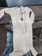 White Juba Thobe Size 48 Mens Arabic Traditional Clothing