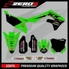 KAWASAKI MOTOCROSS GRAPHICS KIT MX DECALS : KX KXF 65 85 125 250 450 PC 20