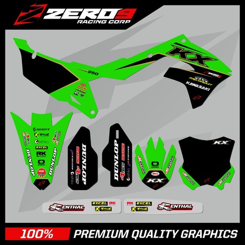 Kawasaki motocross graphics - kawasaki,