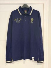 England Rugby Polo Shirt Navy