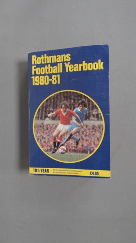 Rothmans football yearbook - rothmans,