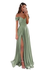 Satin Bridesmaid Dresses Long