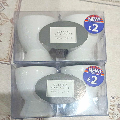 Ceramic white egg - white, of