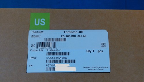 New fortinet fortigate 40f - new,