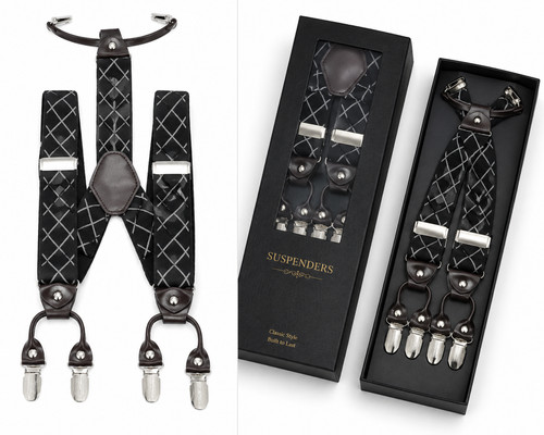 Men heavy duty suspenders - men’s,