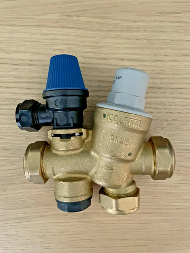 Caleffi 22mm multibloc - 3/6, bar