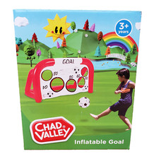 Chad Valley Inflatable Goal Post Footy Shooting Target Training Set inc Football