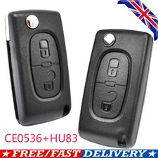 For Peugeot 207 307 807 308 3008 5008 Car Remote Key Shell Case Replacement