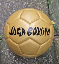 Authentic 2006 Nike "Joga Bonito" Vapor Skill Official Football Gold/White Ball