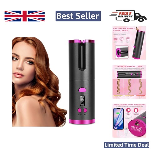Usb rechargeable hair curler - usb,