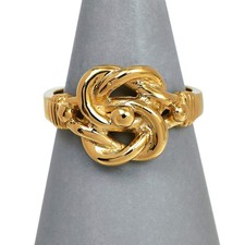 Pre-Owned 9ct Gold Mens Knot