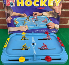Vintage Sure Shot Hockey Action Game 1970 Ideal Toy Corp 100% Complete