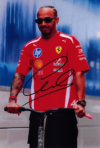 Lewis hamilton signed - lewis,
