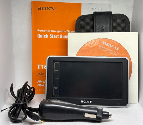Sony u82 satnav working - nv-u82,