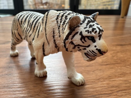 Schleich 14731 tiger white - schleich, tiger,