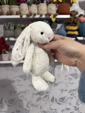 Jellycat Small Twinkle Bunny GUC Star Ears Retired Rabbit Christmas Soft Toy