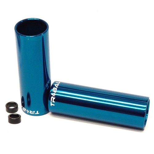 Tribal bmx pegs blue 14mm - bmx,