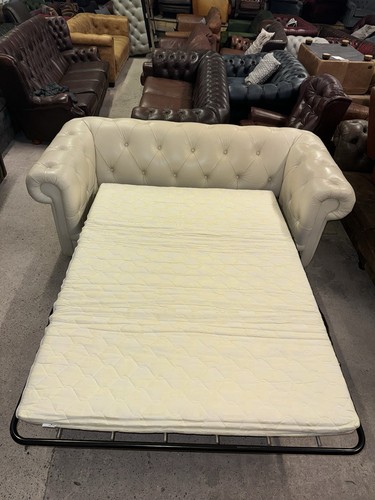 Dfs chesterfield cream - chesterfield, real