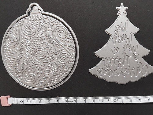 Hot foil plates christmas tree - hot,