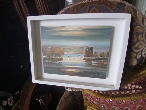 Original painting narrow water - original,