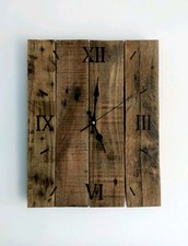 Handmade Burnt Wooden Wall