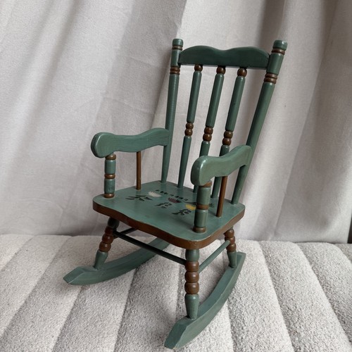 Vintage miniature wooden - miniature,