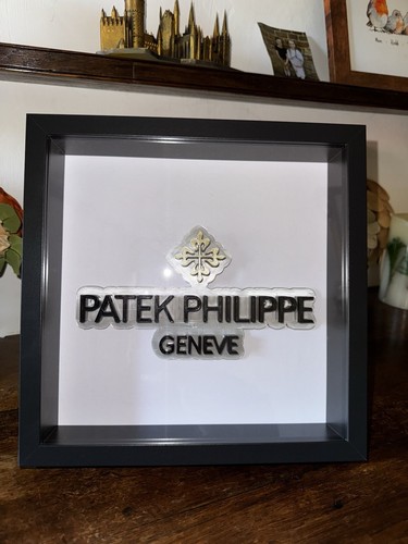Patek philippe framed 25cm x - framed,