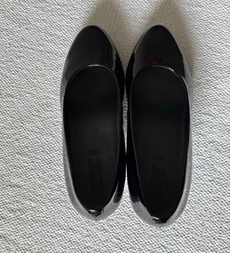 Hotter ladies black - black, patent